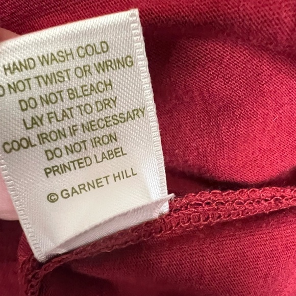 Garnet Hill Red Sequined Tank and Skirt Set Size M - Picture 5 of 10